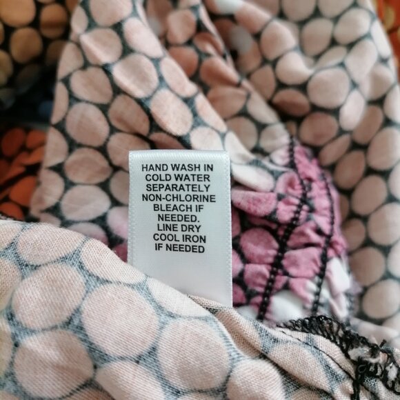 Cato Womens Multicolor Round Keyhole Neck Circle Print Blouse Top Size 26/28W - Picture 7 of 7